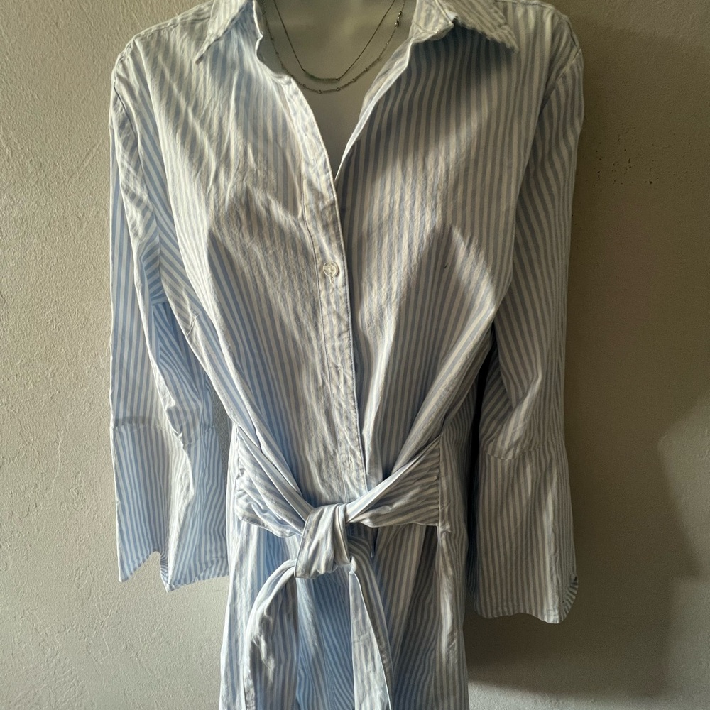 a new day Striped Shirt Dress